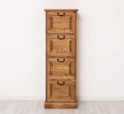 Comoda ingusta cu 4 usi rabatabile de la Studio Szel PS13 - Culoare_P001- CERUIT