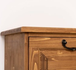 Comoda ingusta cu 4 usi rabatabile de la Studio Szel PS13 - Culoare_P001- CERUIT