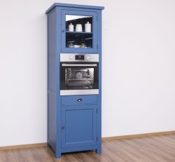 Mobilier de bucatarie 2 usi pentru cuptor de la Studio Szel PS512 - Culoare_P045A - VOPSIT ANTICHIZAT