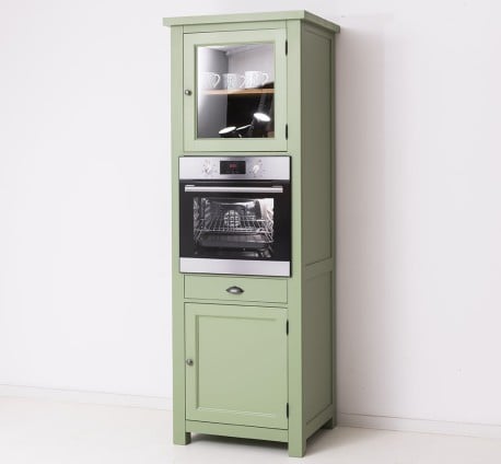 Mobilier de bucatarie 2 usi pentru cuptor de la Studio Szel PS514 - Culoare Ext._P054 / Culoare Int._P001 - DUBLU COLOR