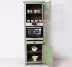 Mobilier de bucatarie 2 usi pentru cuptor de la Studio Szel PS514 - Culoare Ext._P054 / Culoare Int._P001 - DUBLU COLOR