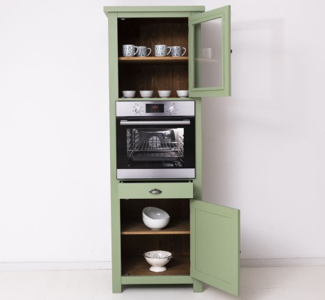 Mobilier de bucatarie 2 usi pentru cuptor de la Studio Szel PS514 - Culoare Ext._P054 / Culoare Int._P001 - DUBLU COLOR