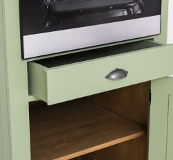 Mobilier de bucatarie 2 usi pentru cuptor de la Studio Szel PS514 - Culoare Ext._P054 / Culoare Int._P001 - DUBLU COLOR