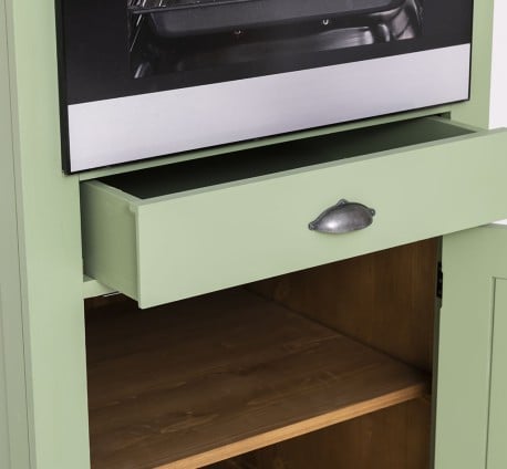 Mobilier de bucatarie 2 usi pentru cuptor de la Studio Szel PS514 - Culoare Ext._P054 / Culoare Int._P001 - DUBLU COLOR
