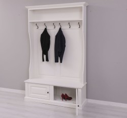 Cuier cu 2 usi de la Studio Szel PS535 - Culoare_P039A - VOPSIT ANTICHIZAT