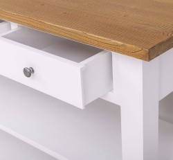 Consola cu 2 rafturi, 3 sertare de la Studio Szel PS09 - Culoare Top_P082 - Culoare Corp_P004 - DUBLU COLOR