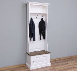 Cuier cu 1 usa de la Studio Szel PS534  - Culoare Top_P066 - Culoare Corp_P039 - DUBLU COLOR