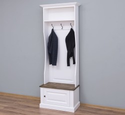 Cuier cu 1 usa de la Studio Szel PS534  - Culoare Top_P066 - Culoare Corp_P039 - DUBLU COLOR