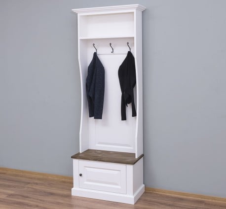 Cuier cu 1 usa de la Studio Szel PS534  - Culoare Top_P066 - Culoare Corp_P039 - DUBLU COLOR