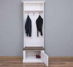 Cuier cu 1 usa de la Studio Szel PS534  - Culoare Top_P066 - Culoare Corp_P039 - DUBLU COLOR
