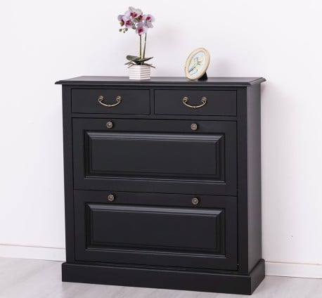 Pantofar cu 2 usi, 2 sertare de la Studio Szel PS358 - Culoare_P003 - VOPSIT
