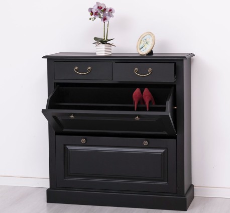 Pantofar cu 2 usi, 2 sertare de la Studio Szel PS358 - Culoare_P003 - VOPSIT