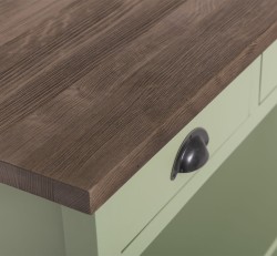 Consola cu 3 sertare si 1 polita de la Studio Szel PS513 - Culoare Top_P066 - Culoare Corp_P054 - DUBLU COLOR