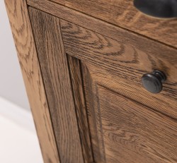 Dulap 2 usi si 2 sertare, stejar de la Studio Szel OPS358 - Culoare_P064 - PARIAT ADANC