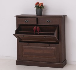 Dulap 2 usi si 2 sertare, stejar de la Studio Szel OPS358 - Culoare_P081 - PARIAT ADANC