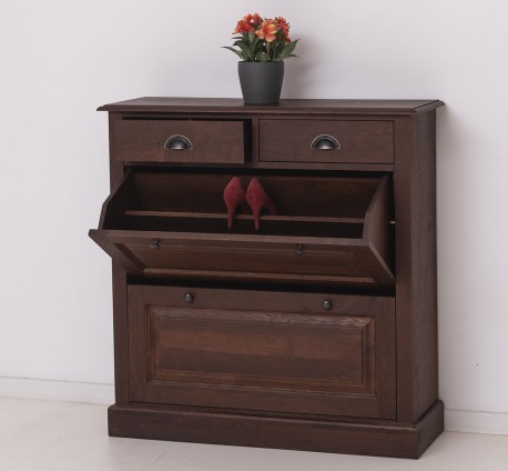 Dulap 2 usi si 2 sertare, stejar de la Studio Szel OPS358 - Culoare_P081 - PARIAT ADANC