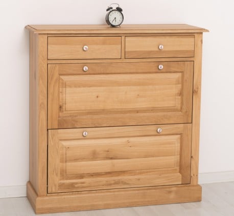 Dulap 2 usi si 2 sertare, stejar de la Studio Szel OPS358 - Culoare_P061 - LACUIT