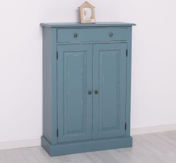 Dulap cu 2 usi si 1 sertar de la Studio Szel PS422 - Culoare_P008A - VOPSIT ANTICHIZAT