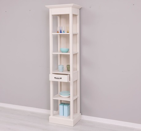 Raft cu 1 sertar, 3 polite de la Studio Szel PS515 - Culoare_P015 - VOPSIT