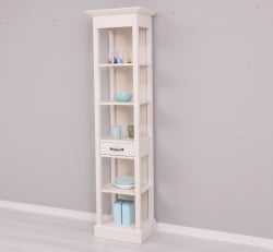 Raft cu 1 sertar, 3 polite de la Studio Szel PS515 - Culoare_P015 - VOPSIT