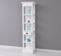 Raft cu 1 sertar, 3 polite de la Studio Szel PS515 - Culoare_P004A - VOPSIT ANTICHIZAT
