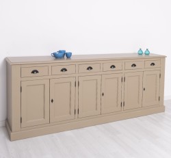 Bufet cu 6 usi si 6 sertare, BAS de la Studio Szel PS179BAS - Culoare_P031 - VOPSIT