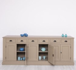 Bufet cu 6 usi si 6 sertare, BAS de la Studio Szel PS179BAS - Culoare_P031 - VOPSIT