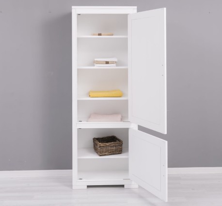 Dulap inalt cu 2 usi Pure de la Studio Szel PS644 - Culoare_P004 - VOPSIT