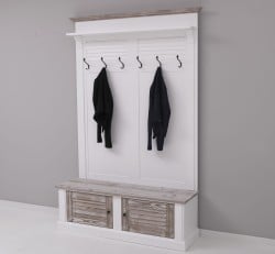 Cuier cu design Shutter cu doua usi de la Studio Szel PS721 - Culoare Top_P067 - Culoare Corp_P004 - Culoare Cornisa_P067 - DUBLU COLOR