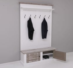 Cuier cu design Shutter cu doua usi de la Studio Szel PS721 - Culoare Top_P067 - Culoare Corp_P004 - Culoare Cornisa_P067 - DUBLU COLOR