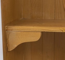Bufet cu 3 usi, 3 sertare BAS + 2 usi sticla, 4 sertare, spatiu deschis SUP de la Studio Szel PS232BAS+SUP - Culoare Ext._P004 / Culoare Int._P082 - DUBLU COLOR