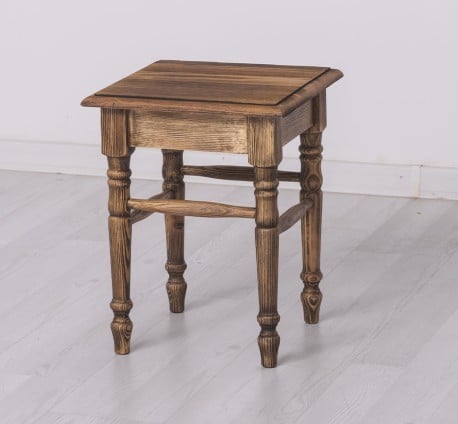 Scaun cu picioare strunjite de la Studio Szel PS679 - Culoare_P064 - PERIAT ADANC