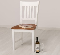Scaun Margaret, blat stejar de la Studio Szel PS661 - Culoare Top_P064 - Culoare Corp_P004 - DUBLU COLOR