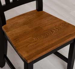 Scaun Margaret, blat stejar de la Studio Szel PS661 - Culoare Top_P064 - Culoare Corp_P003 - DUBLU COLOR