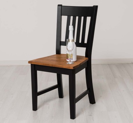 Scaun Margaret, blat stejar de la Studio Szel PS661 - Culoare Top_P064 - Culoare Corp_P003 - DUBLU COLOR