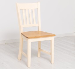 Scaun Margaret, blat stejar de la Studio Szel PS661 - Culoare Top_P001 - Culoare Corp_P025 - DUBLU COLOR