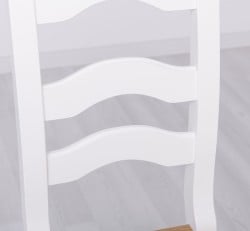 Scaun, blat stejar de la Studio Szel PS203 - Culoare Top_P061 - Culoare Corp_P004 - DUBLU COLOR