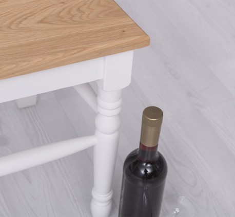 Scaun, blat stejar de la Studio Szel PS203 - Culoare Top_P061 - Culoare Corp_P004 - DUBLU COLOR