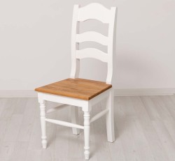 Scaun, blat stejar de la Studio Szel PS203 - Culoare Top_P089 - Culoare Corp_P004 - DUBLU COLOR