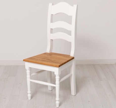 Scaun, blat stejar de la Studio Szel PS203 - Culoare Top_P089 - Culoare Corp_P004 - DUBLU COLOR