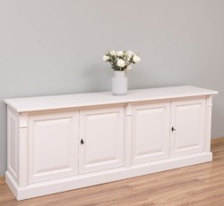 Bufet mare cu 4 usi, BAS, Colectia Directoire de la Studio Szel PS72BAS - Culoare Ext._P015A / Culoare Int._P002 - DUBLU COLOR