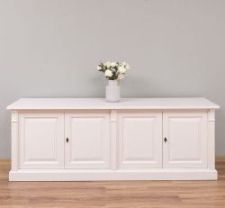 Bufet mare cu 4 usi, BAS, Colectia Directoire de la Studio Szel PS72BAS - Culoare Ext._P015A / Culoare Int._P002 - DUBLU COLOR