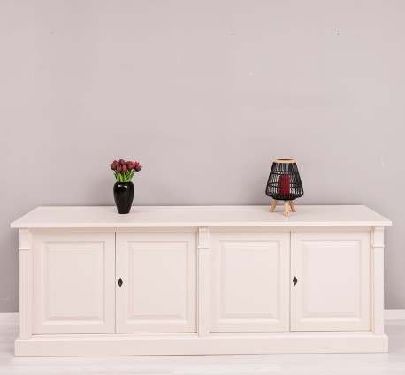 Bufet mare cu 4 usi, BAS, Colectia Directoire de la Studio Szel PS72BAS - Culoare_P015 - VOPSIT