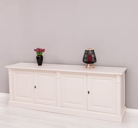 Bufet mare cu 4 usi, BAS, Colectia Directoire de la Studio Szel PS72BAS - Culoare_P015 - VOPSIT
