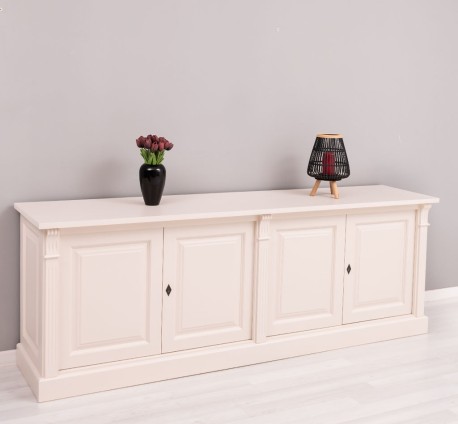Bufet mare cu 4 usi, BAS, Colectia Directoire de la Studio Szel PS72BAS - Culoare_P015 - VOPSIT