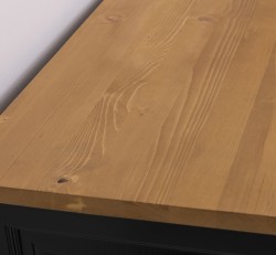 Bufet cu 2 usi, 6 sertare, BAS, Colectia Directoire de la Studio Szel PS295BAS - Culoare Top_P002 - Culoare Corp_P150 - DUBLU COLOR