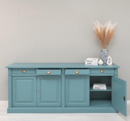 Bufet cu 4 usi si 4 sertare, Colectia Directoire de la Studio Szel PS16BAS - Culoare_P008 - VOPSIT
