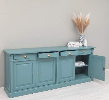 Bufet cu 4 usi si 4 sertare, Colectia Directoire de la Studio Szel PS16BAS - Culoare_P008 - VOPSIT