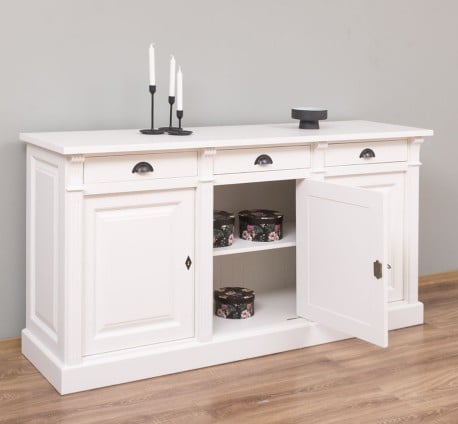 Bufet cu 3 usi, 3 sertare, BAS Colectia Directoire de la Studio Szel PS23BAS - Culoare_P039 - VOPSIT