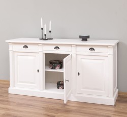 Bufet cu 3 usi, 3 sertare, BAS Colectia Directoire de la Studio Szel PS23BAS - Culoare_P039 - VOPSIT